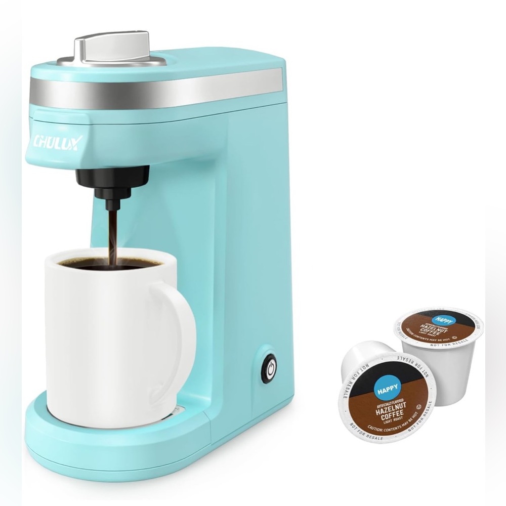 NIB CHULUX Mini Coffee Maker for K Capsule, Single Serve